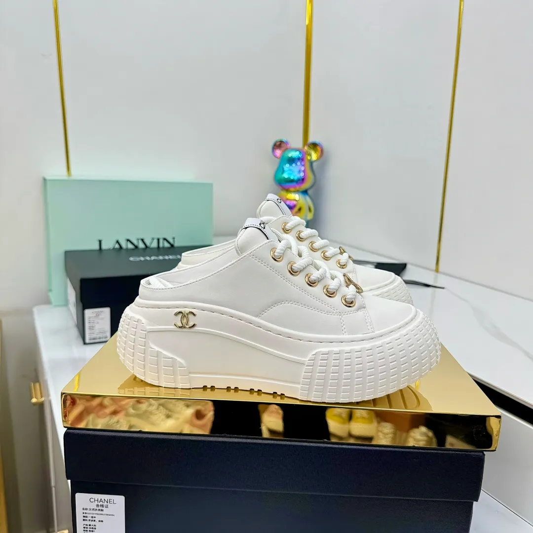 👟👟Ex-factory price 620👟👟 Chanel bread shoes ~ original calfskin panda shoes Chanel 25C latest hot style panda black and white sports shoes casual sneakers Xiaoxiang hot item classic black and white panda color coco girls must pay Fabric: original custom mixed sheepskin lining: original imported breathable mesh lining outsole: Original molded rubber + TPU combination Size: Women's 35-41 👉 👉 👉